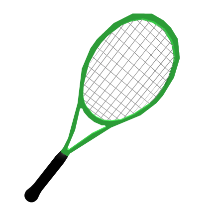 Green Tennis Racket thumbnail