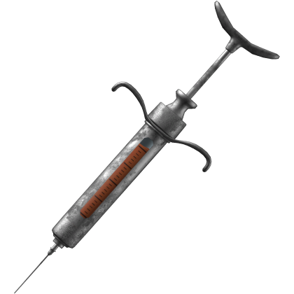 Halloween Nurse Rusty Horror Syringe  Roblox item