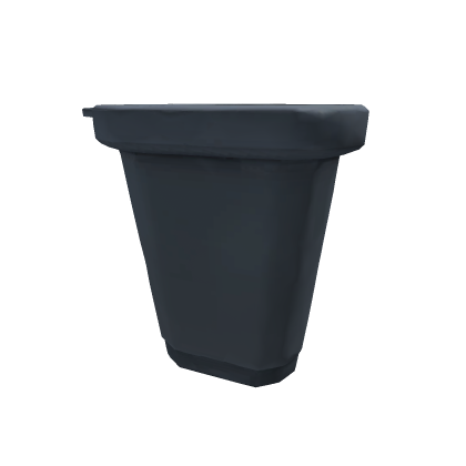 Freestanding Laundry Hamper — Stylized Low-Poly