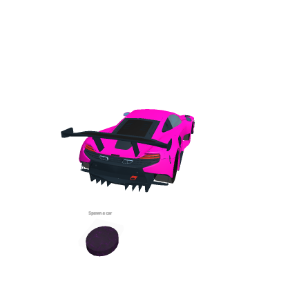 pink car