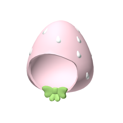 🍓 | cute strawberry hat pink