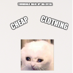 Cheaper clothing army