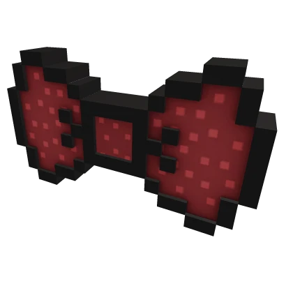 Red 8-Bit Bow Tie