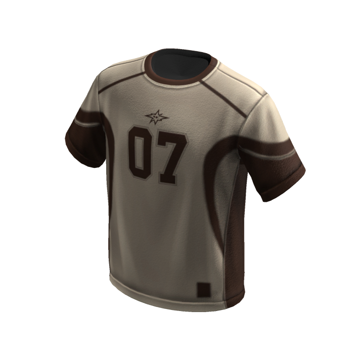 Y2K Streetwear 07 Soccer Jersey (Beige)