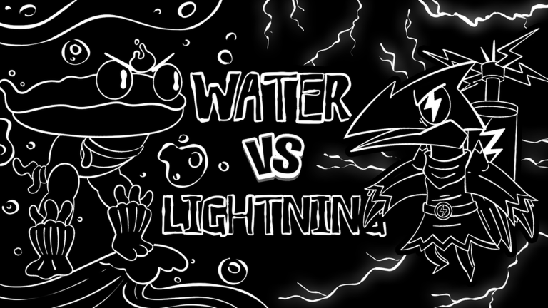 WATER vs LIGHTNING MAGES!