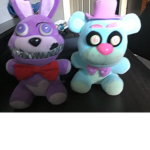Black light Freddy nightmare bonnie