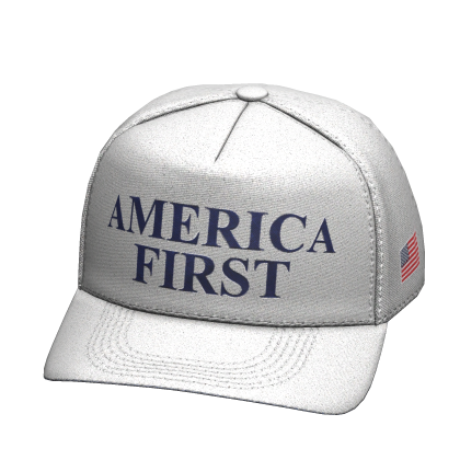White America Cap Roblox item