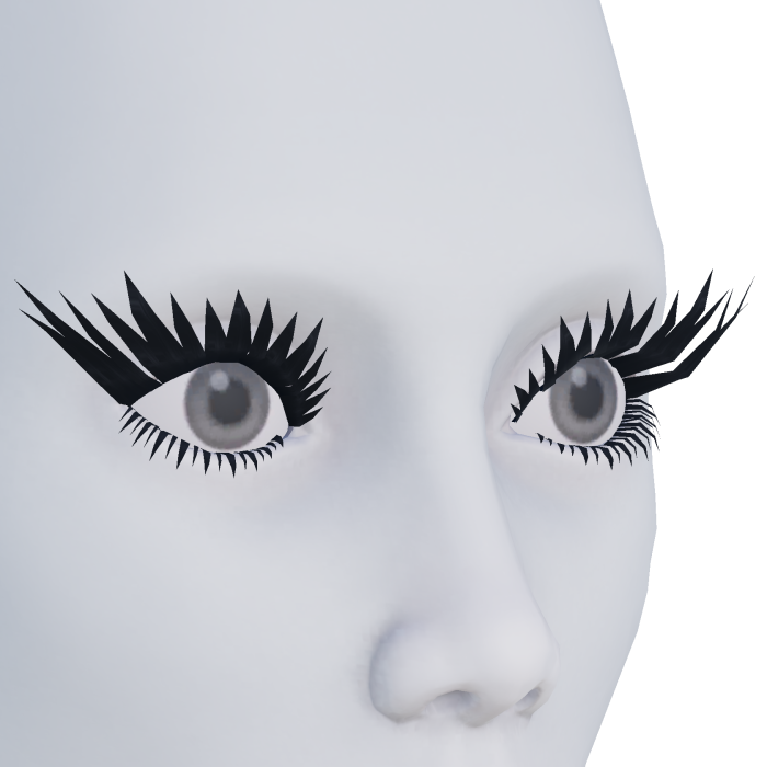 Fleeky edge eye lashes
