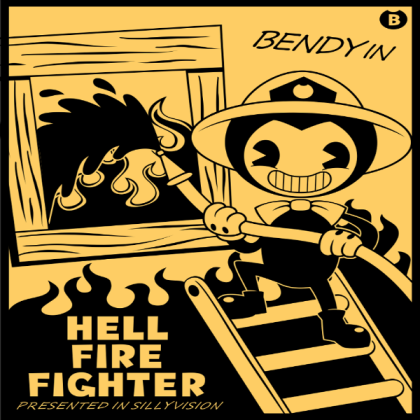 Bendy poster Roblox decal