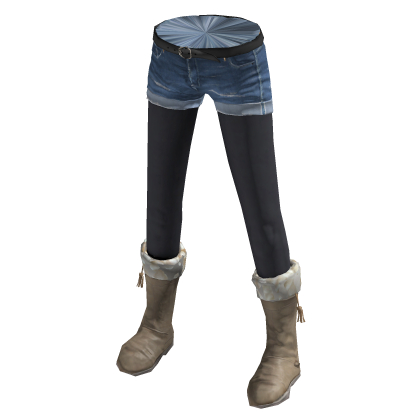 Until Dawn: Ashley's Shorts w/ leggings and boots thumbnail