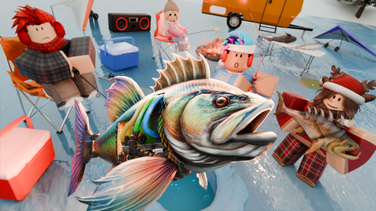 Ice Fishing Simulator 🐟 screenshot 3