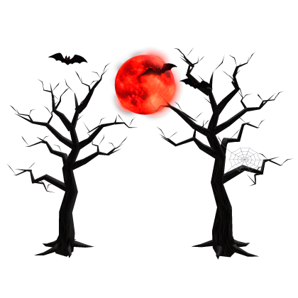 [GLOW✨] Blood Moon Forest Scene