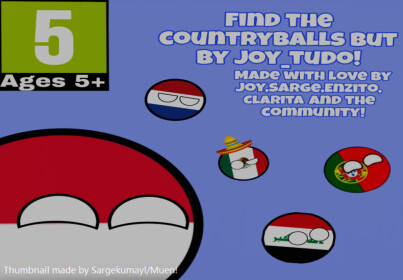 Find the Countryballs but by Joy_tudo! Remastered