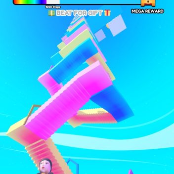 Climb 2000 stairs to escape Squid Game