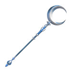 Sky Blue Staff of the Crescent Moon