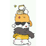 Kawaii pandas and kawaii kittens