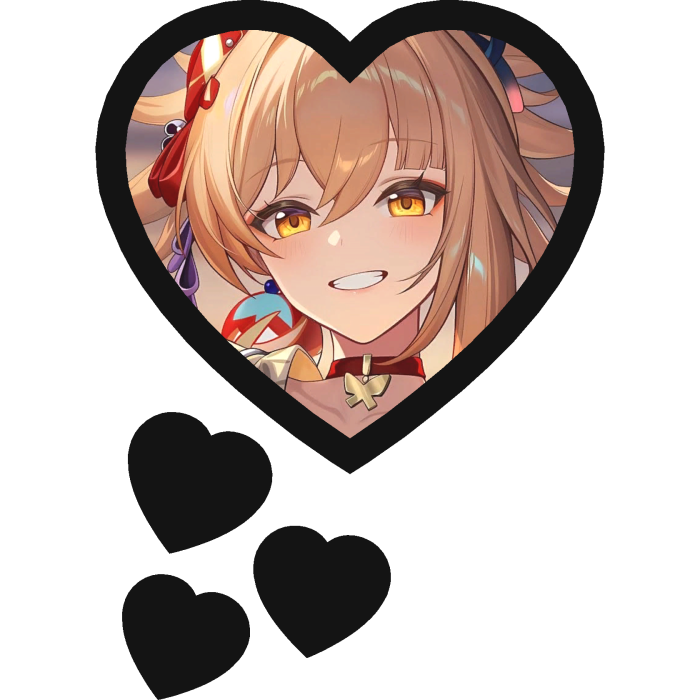 Yoimiya Thinking Hearts Genshin Impact
