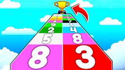 🏆 Matematyka Kolorowe Bloki Wyścigu