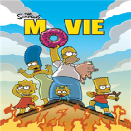 Simpsons movie poster Roblox decal