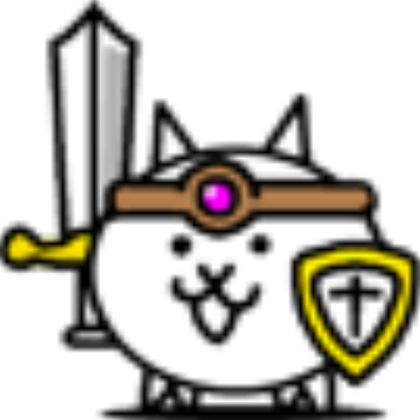 Brave cat (Battle Cats) Roblox decal