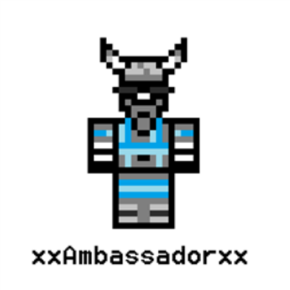 xxAmbassadorxx Pixel Roblox decal