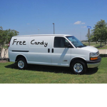 Plays van of kidnapped humans