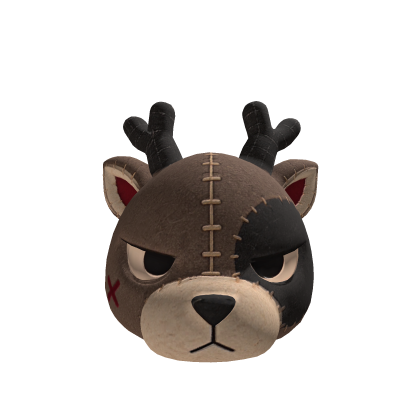 Duskthorn Stitched Deer Head