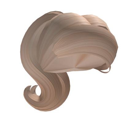 Plastic Barb Doll Hair Ponytail (Blonde) Roblox item