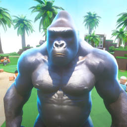 1 Gorilla vs 100 Men