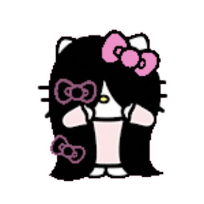 Hello kitty shy Roblox decal