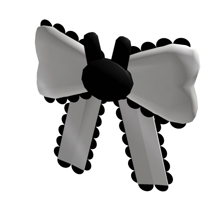 White Bunny Bow for Korblox