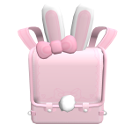 ♡ 3.0 Pink bunny backpack 