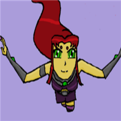 Starfire Drawing Roblox decal