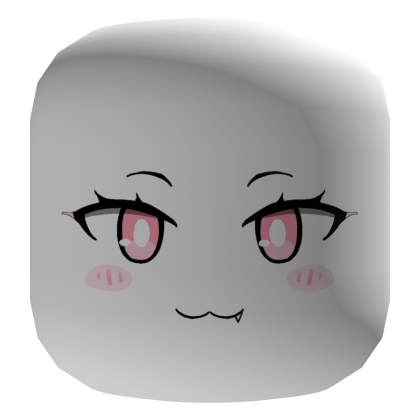 Anime Pink Eyes Face Roblox item