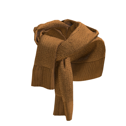 Preppy Tied Knit Shoulder Sweater Brown
