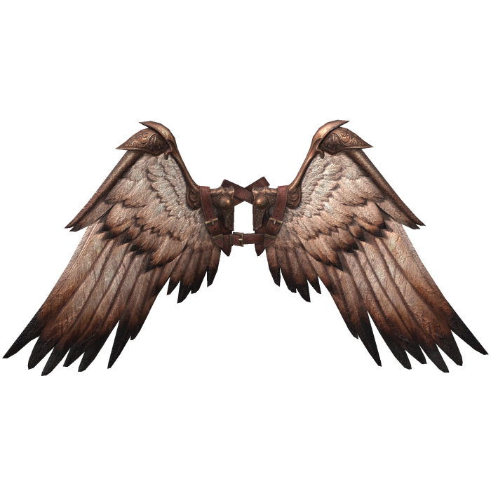 [PBR] Mocha Brown Icarus Wings [Addon]