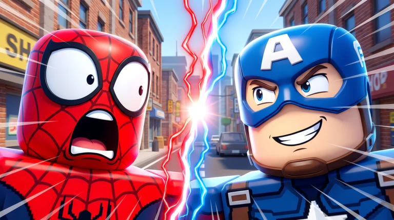 Superhero Battlegrounds on Roblox, screenshot 4