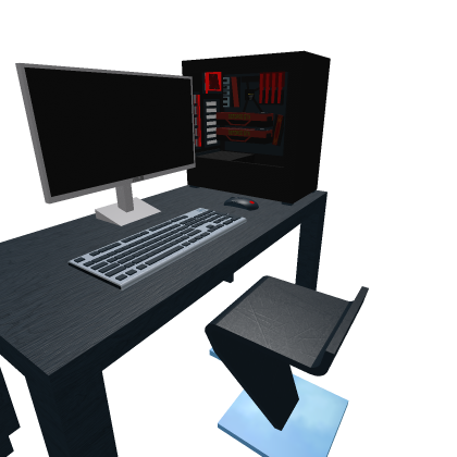 Gaming Setup Black/Red