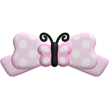 Kawaii Cutecore Minnie Mouse Butterfly Bow