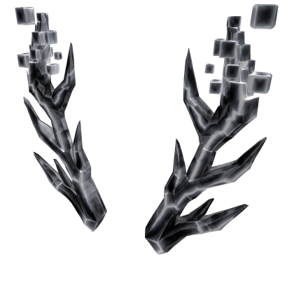 White Glitched Antlers