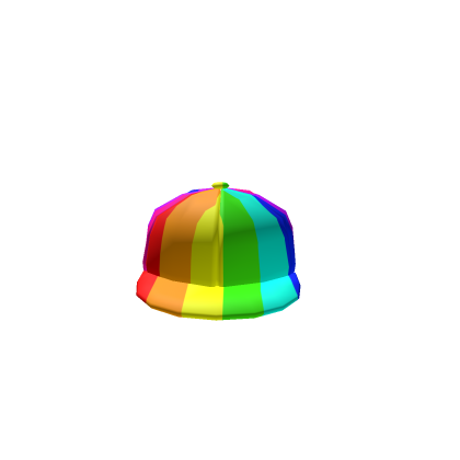 Rainbow Summertime Cap