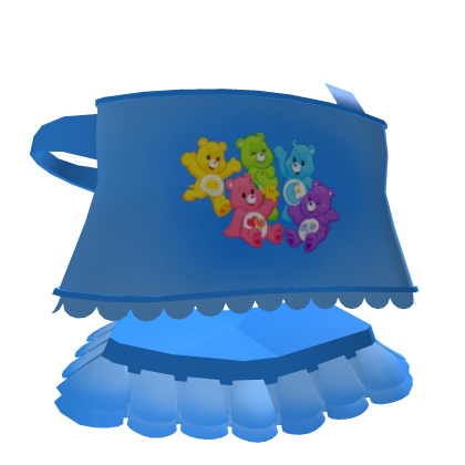 ♡ : Blue Rainbow CareBear Top & Skirt