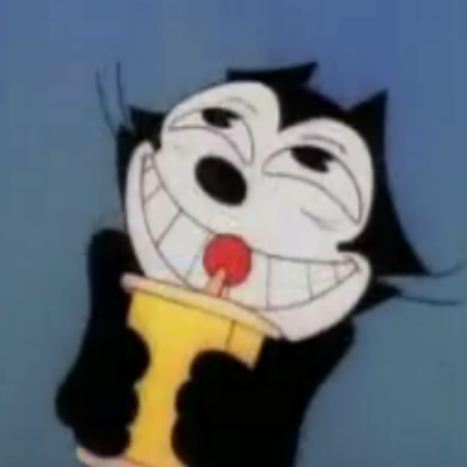 Funny Felix the Cat face! Roblox decal