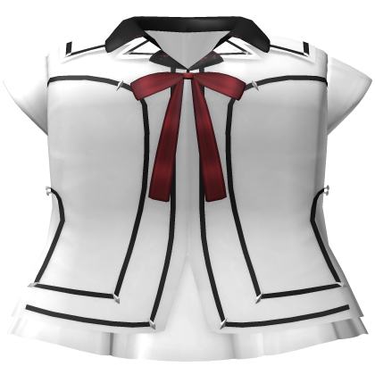 anime night class vampire school uniform in white Roblox item