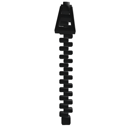 Black Back Zipper