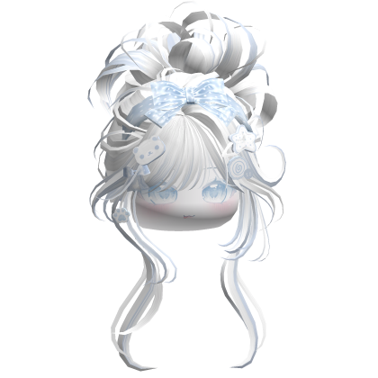 Igari Mori Kei Shoujo Bun (White&Blue) Roblox item