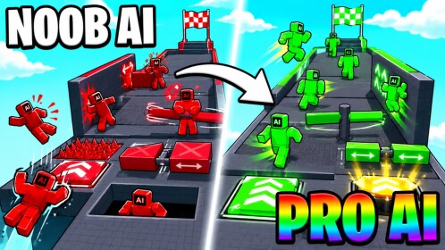 AI Learns Parkour