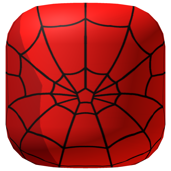 Animated Series Spider Webbed Mask