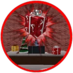 Christmas Gift       [ Unobtainable ] Roblox badge thumbnail