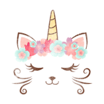 Rainbow Glitter Unicorn